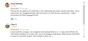 Polish lessons Go Polish